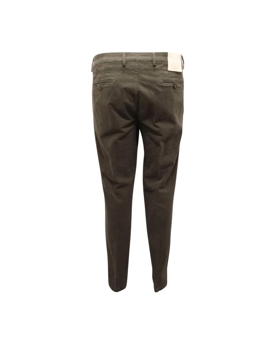 BRIGLIA Gray Chinos for men