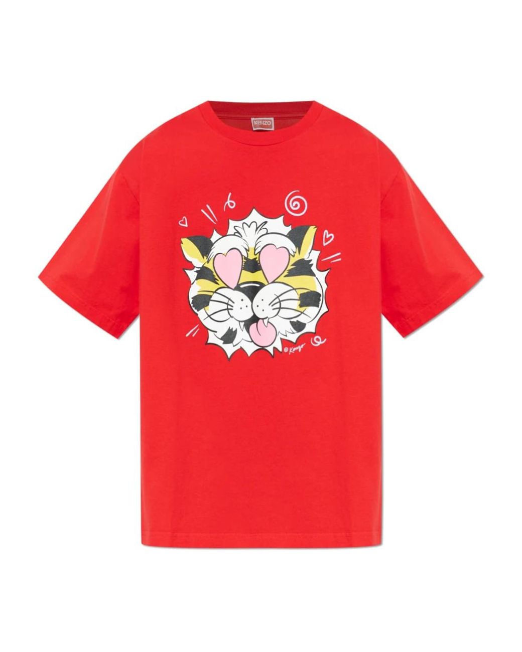 KENZO Red T-Shirts for men