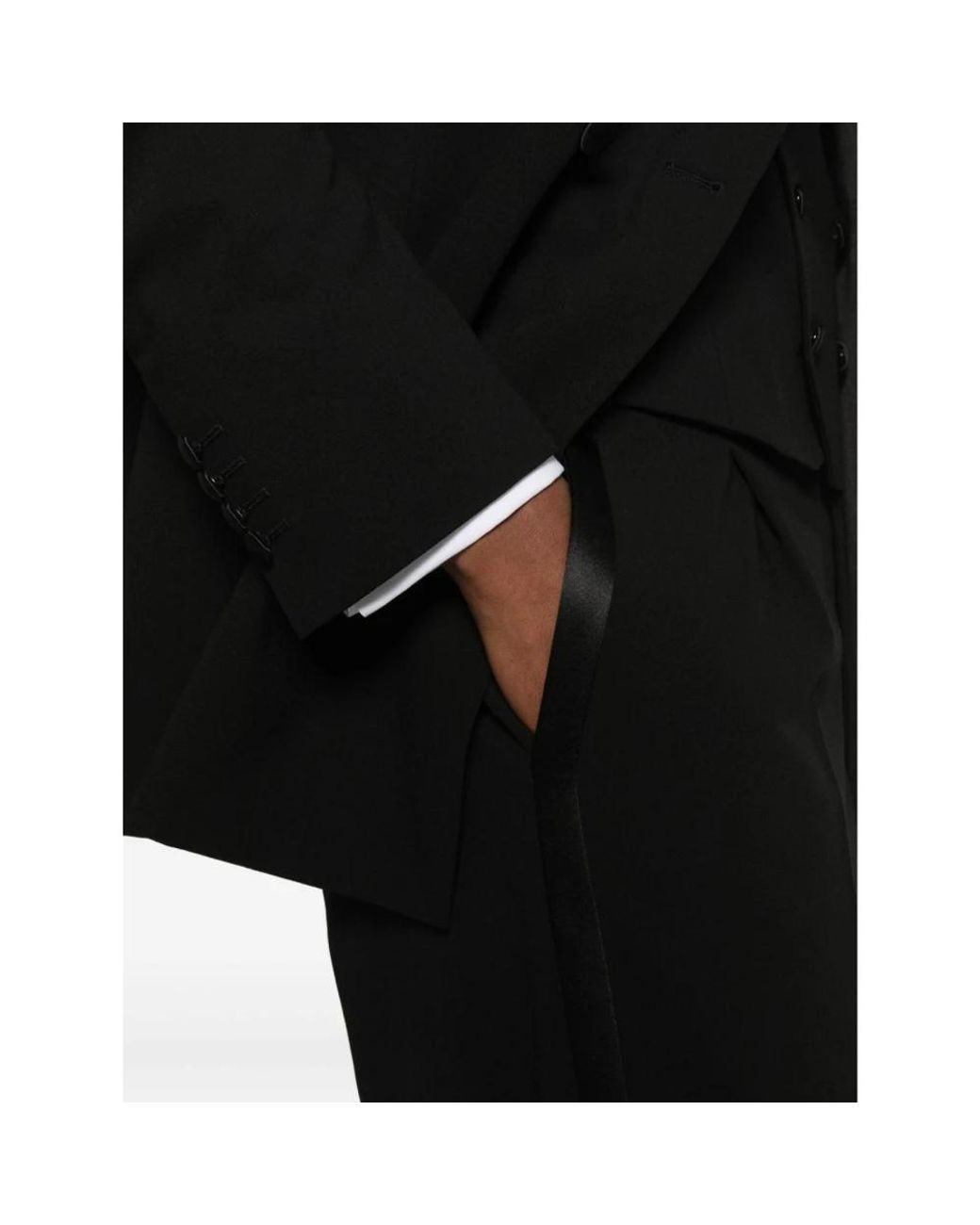 Emporio Armani Black Blazers for men