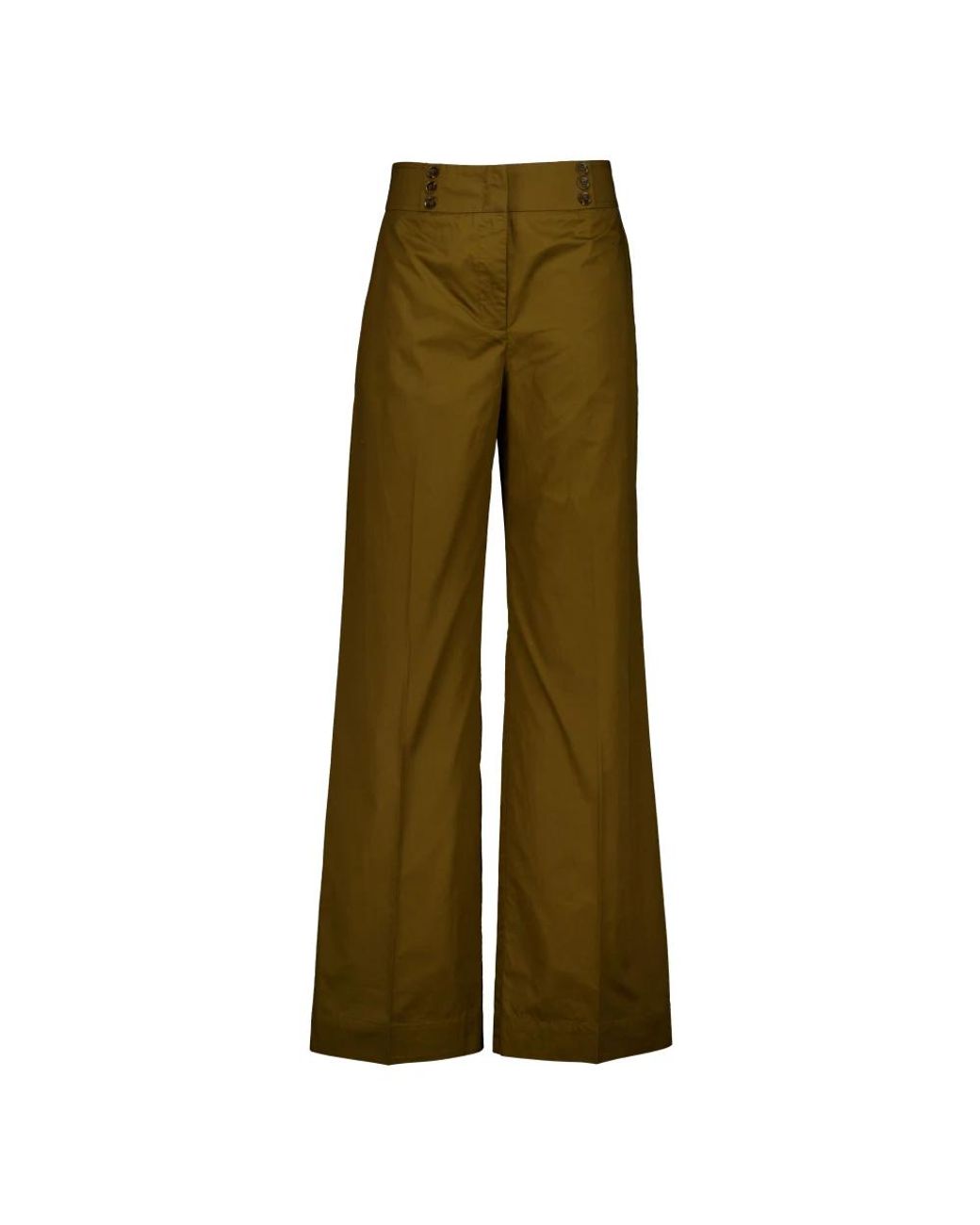 Nenette Green Wide Trousers