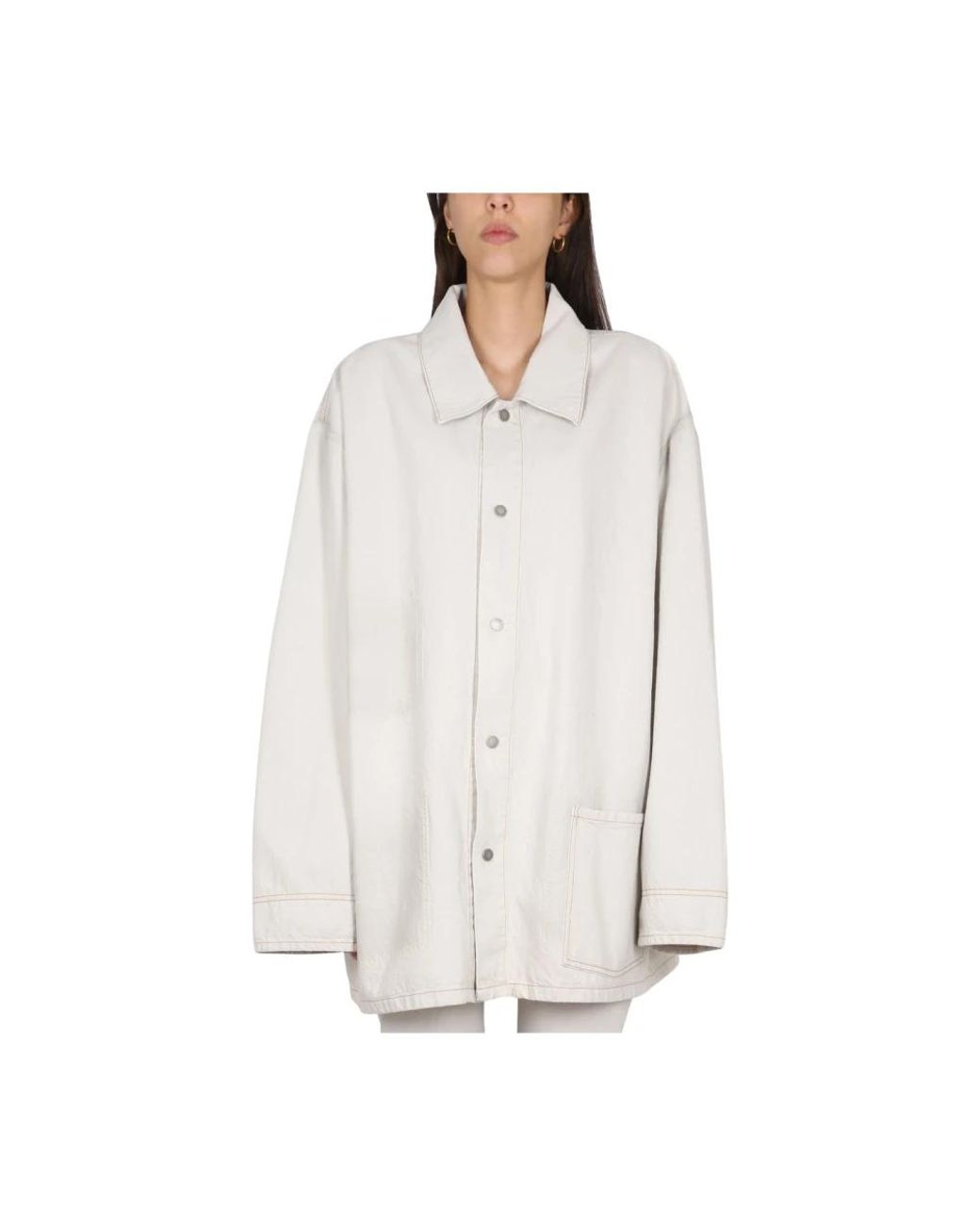 Maison Margiela White Light Jackets