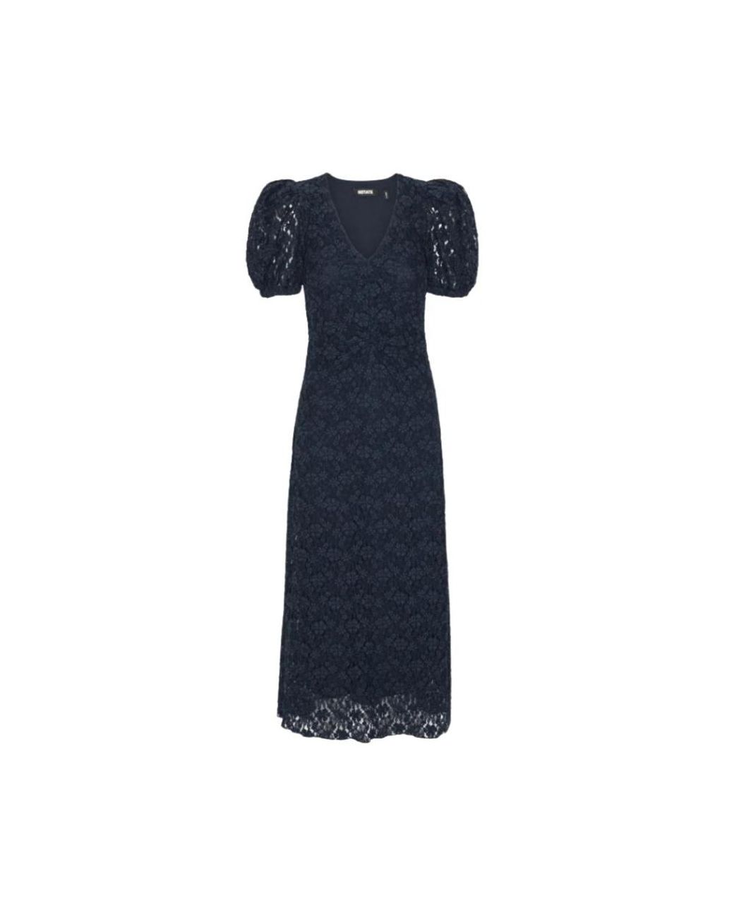 ROTATE BIRGER CHRISTENSEN Blue Midi Dresses