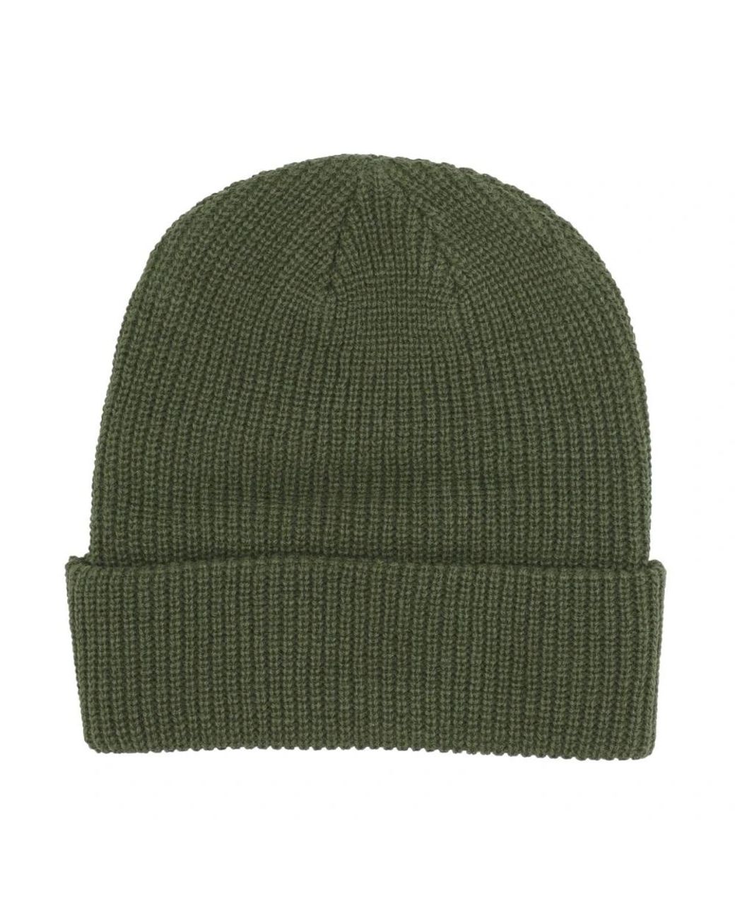 Iuter Armee Beanie Hut Mit Besticktem Patch in Green für Herren