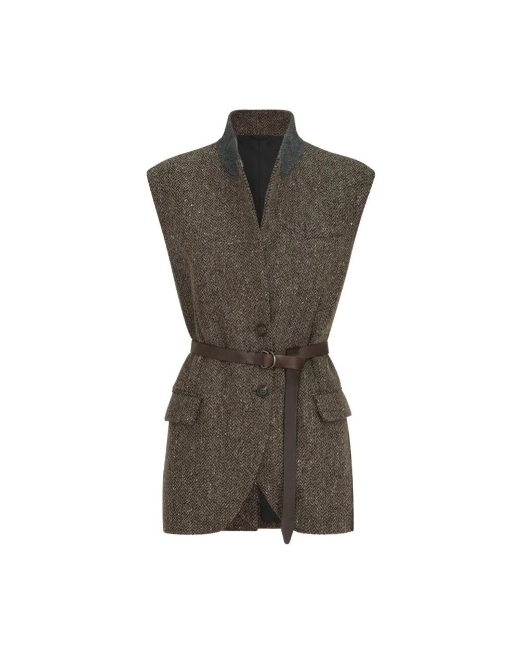 Brunello Cucinelli Donsjas in het Green