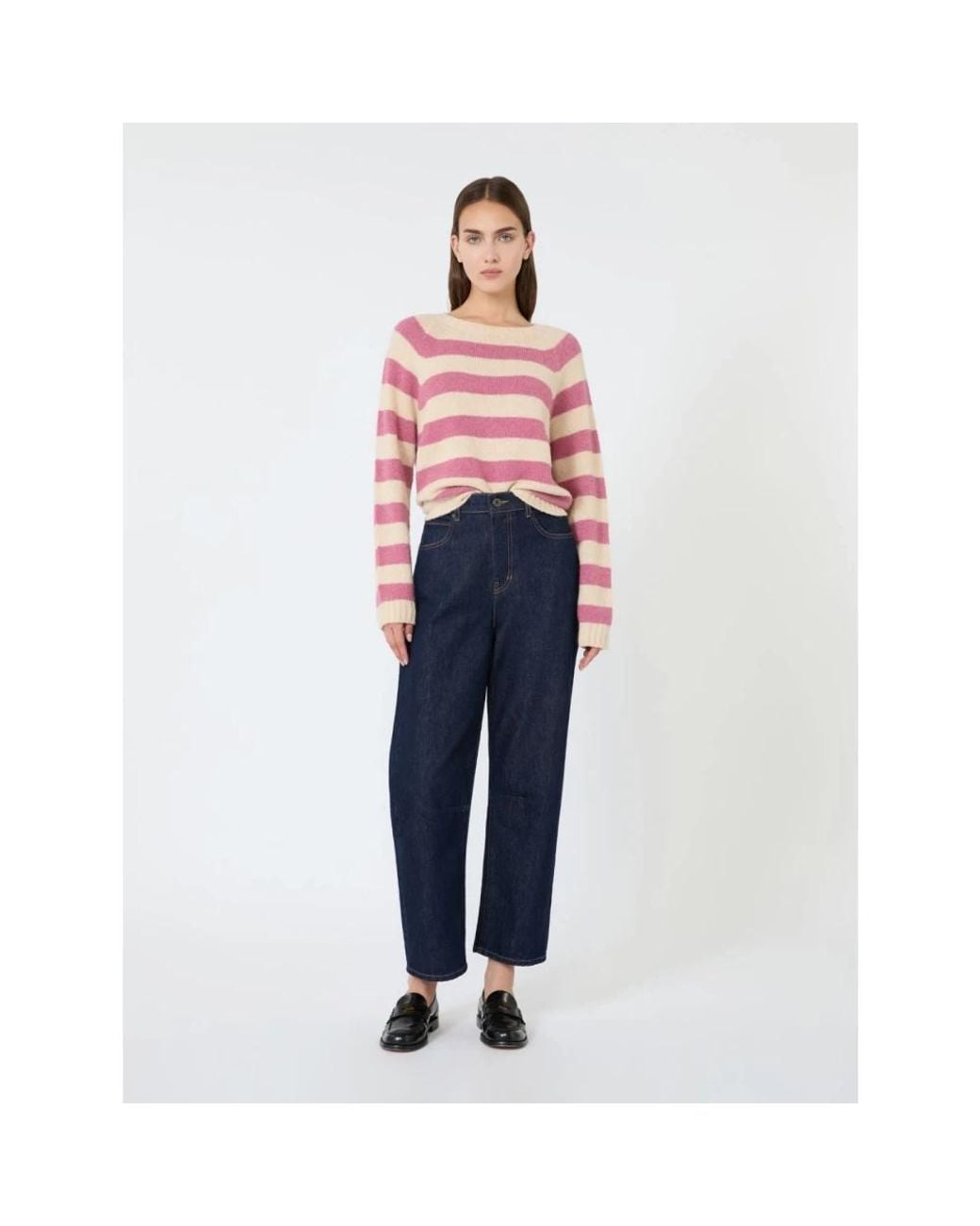 Weekend by Maxmara Pink Round-Neck Knitwear