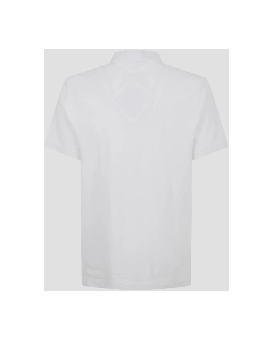 Canada Goose White Polo Shirts for men