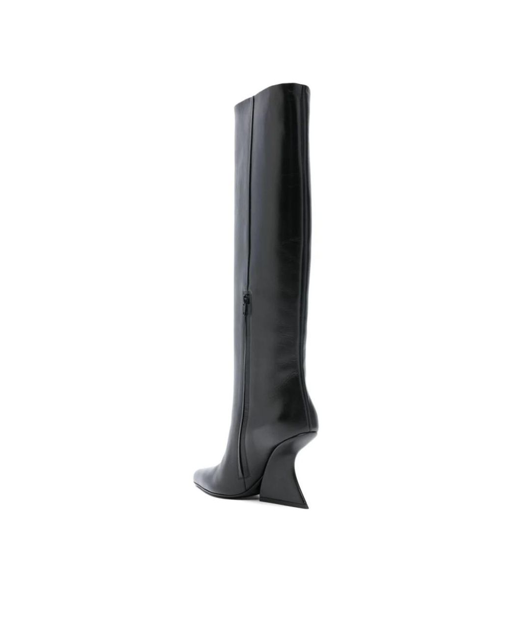 Mugler Black Heeled Boots