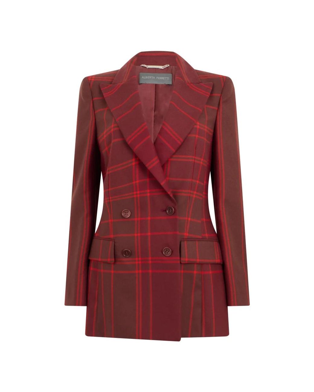 Alberta Ferretti Red Blazers