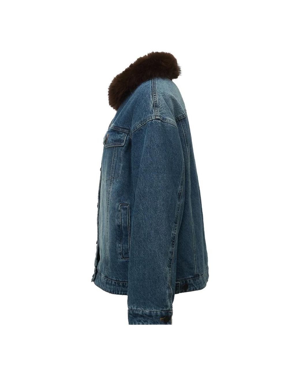 Mc2 Saint Barth Blue Denim Jacket