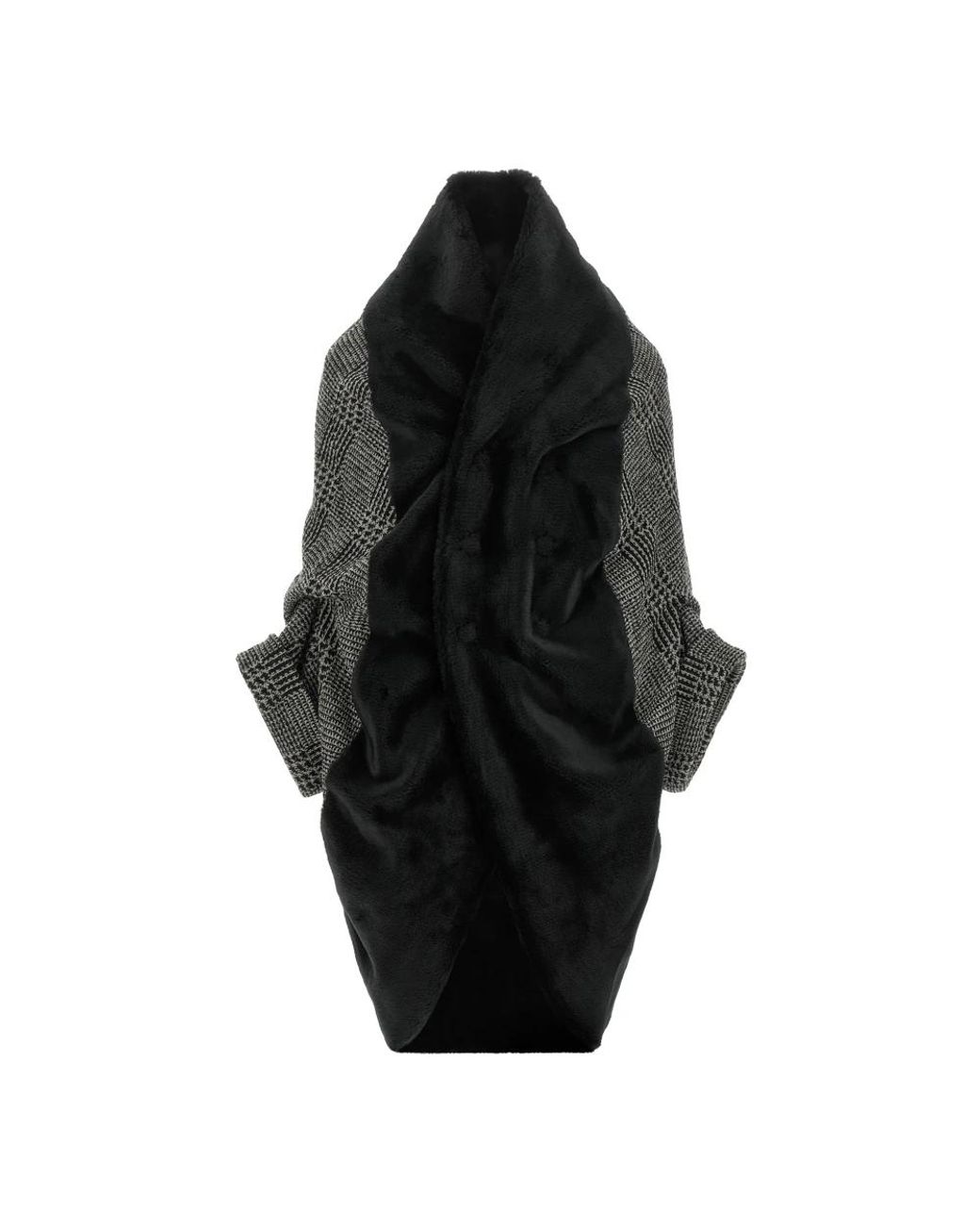 Junya Watanabe Black Faux Fur & Shearling Jackets