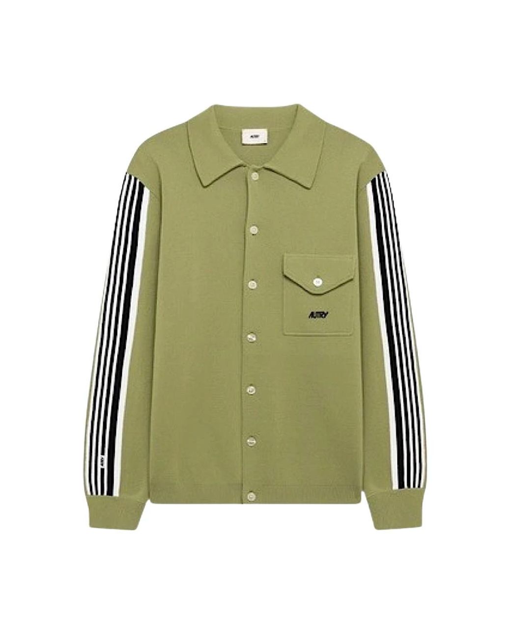 Autry Green Zip-Throughs for men