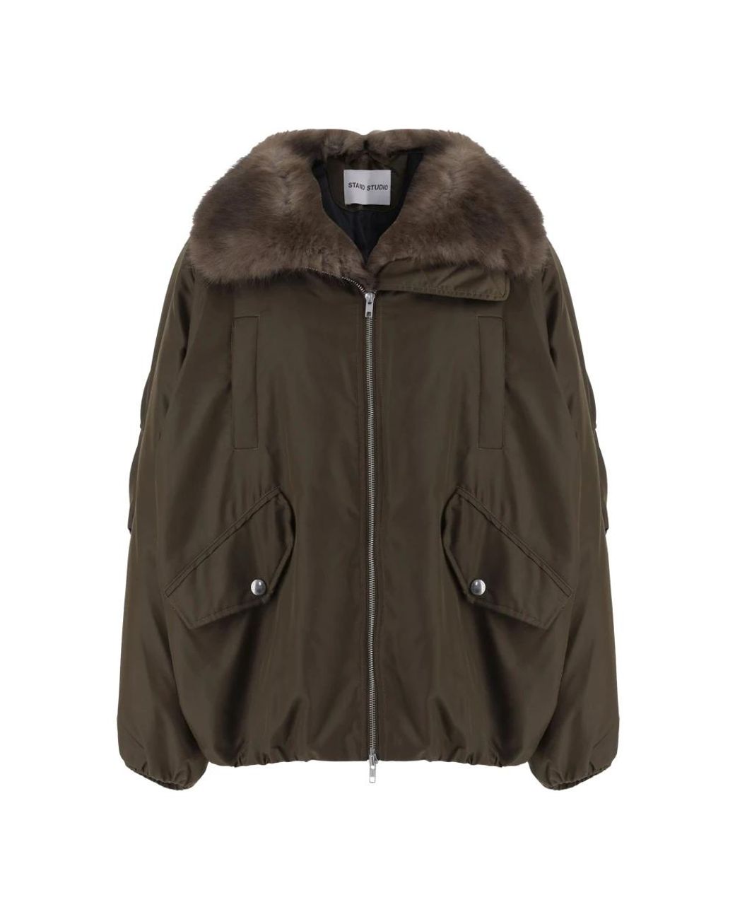 Bomber Jackets Stand Studio de color Green