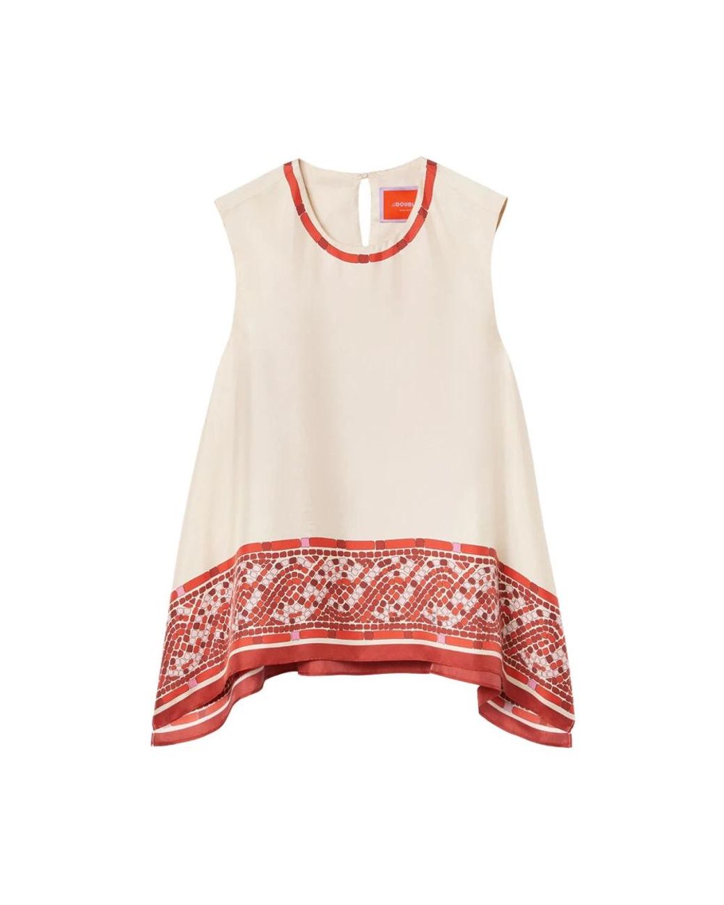 LaDoubleJ Sleeveless Tops in het Red