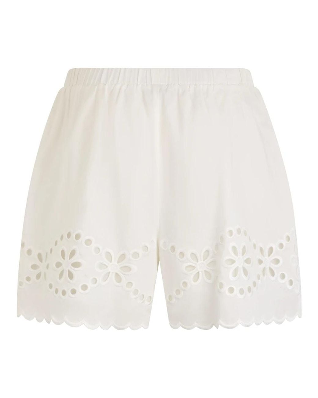 RED Valentino White Casual Shorts