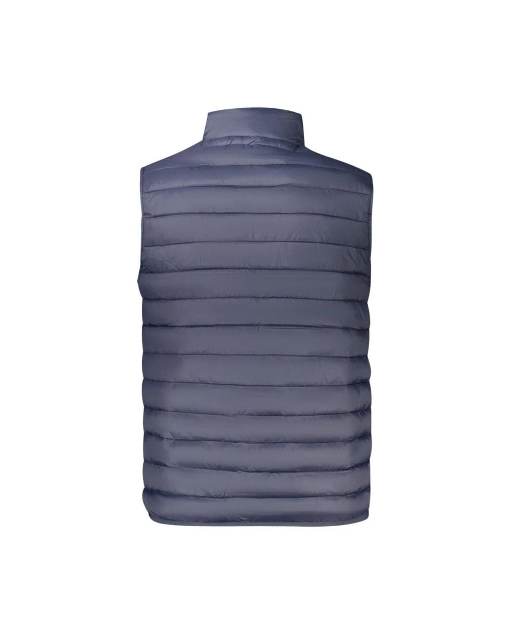 Roberto Cavalli Hooded Quilted Jacket in Blue für Herren
