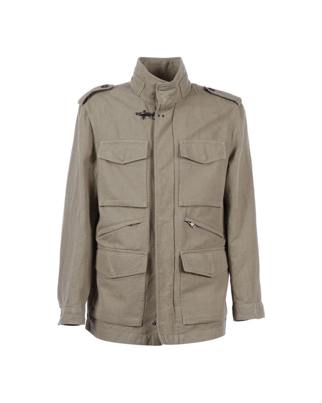 Fay Explorer Field Jacket Lavata in het Natural voor heren