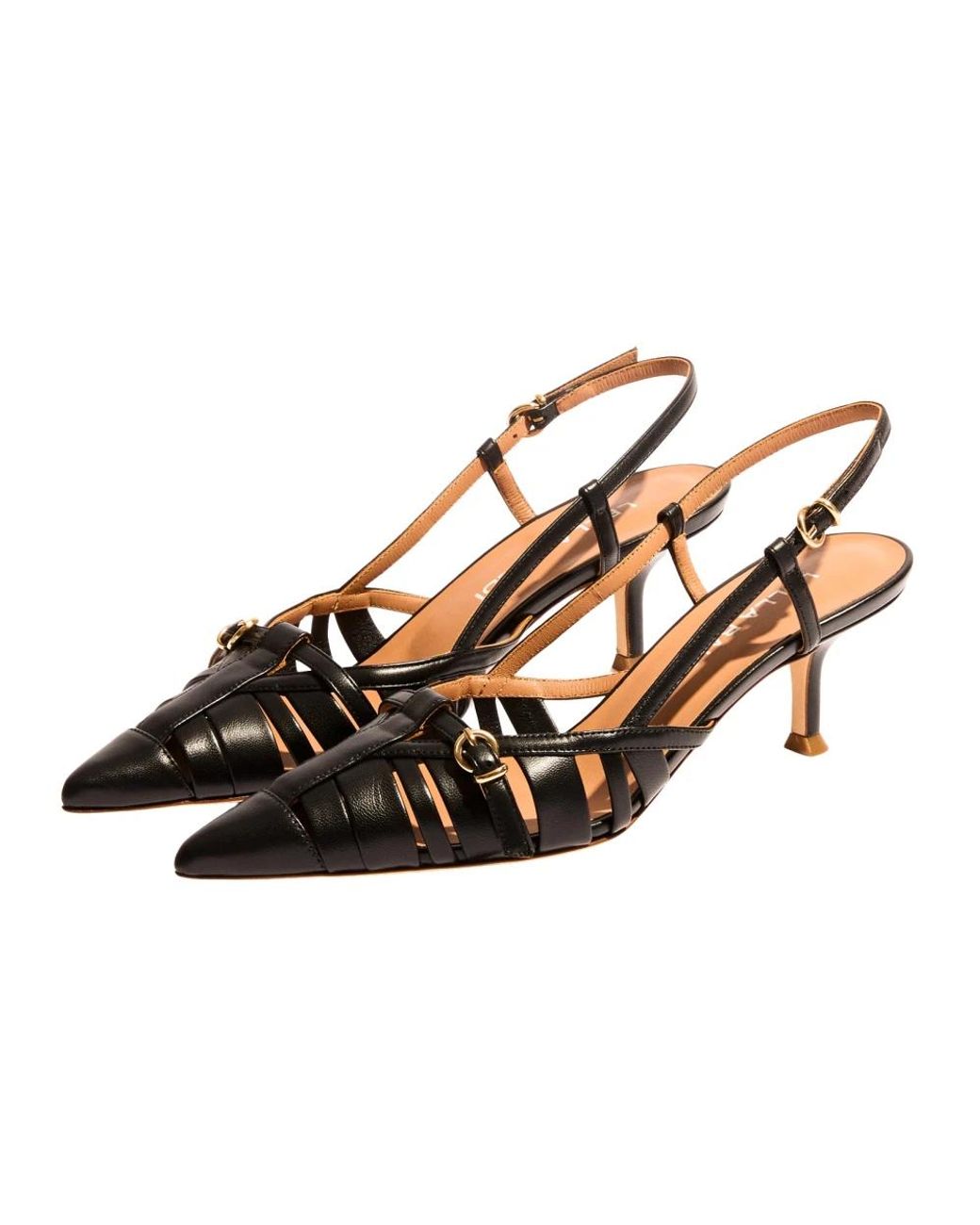 Lella Baldi Le2513Nero Pump in het Brown
