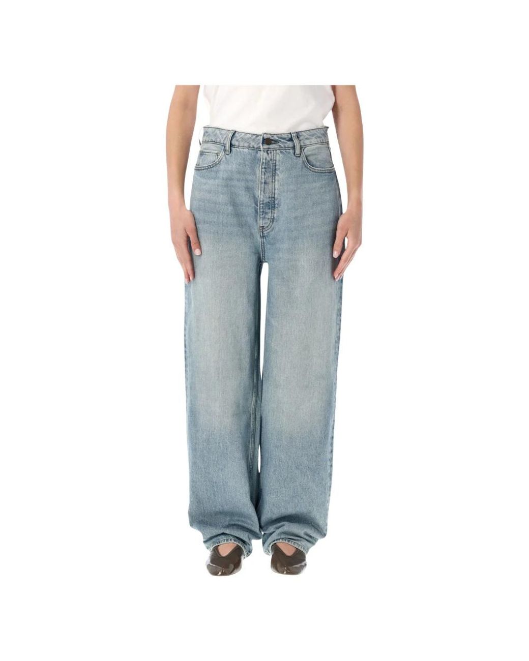 Fear Of God Blue Loose-Fit Jeans