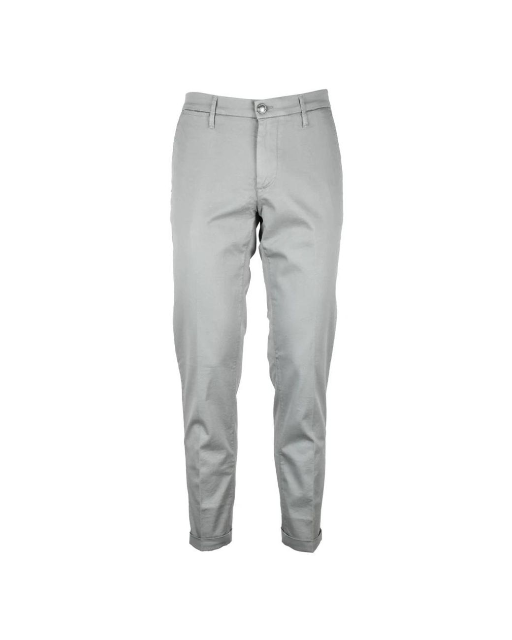 Re-hash Broeken ,Grijs ,Katoen Broek in het Gray voor heren