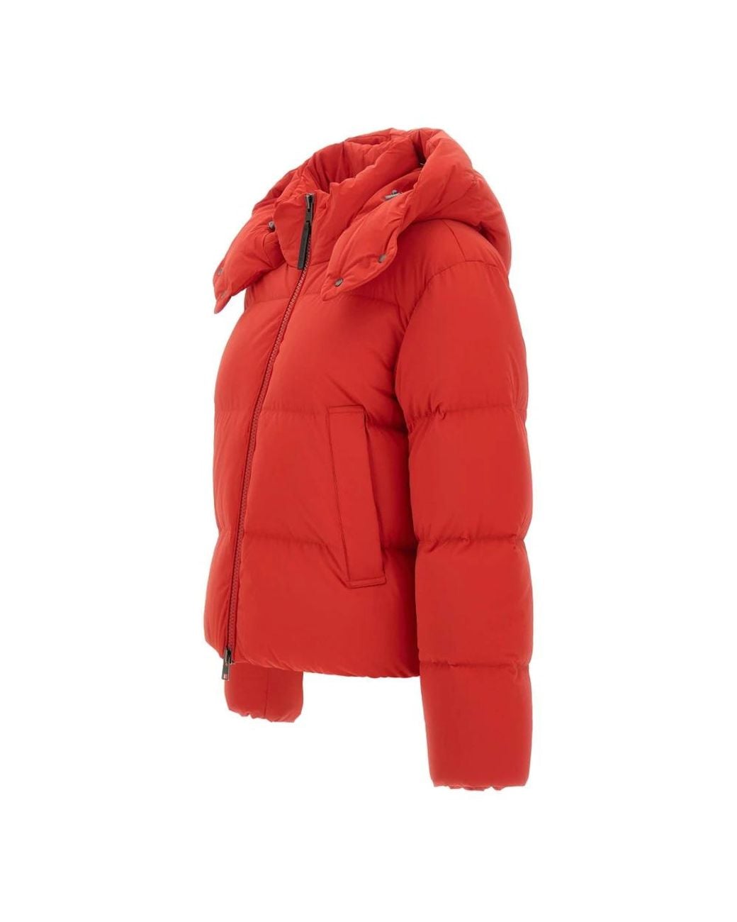 Woolrich Red Winter Jackets