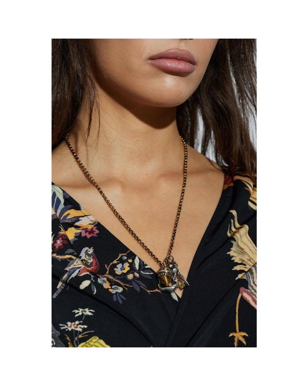 Necklaces Etro de color Metallic
