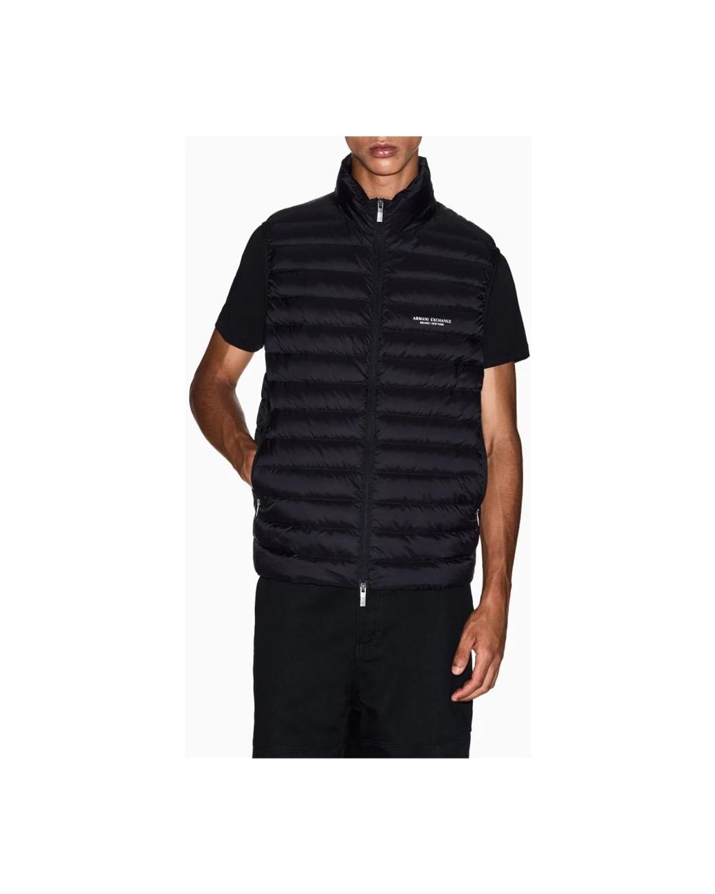 ARMANI EXCHANGE Blue Vests for men