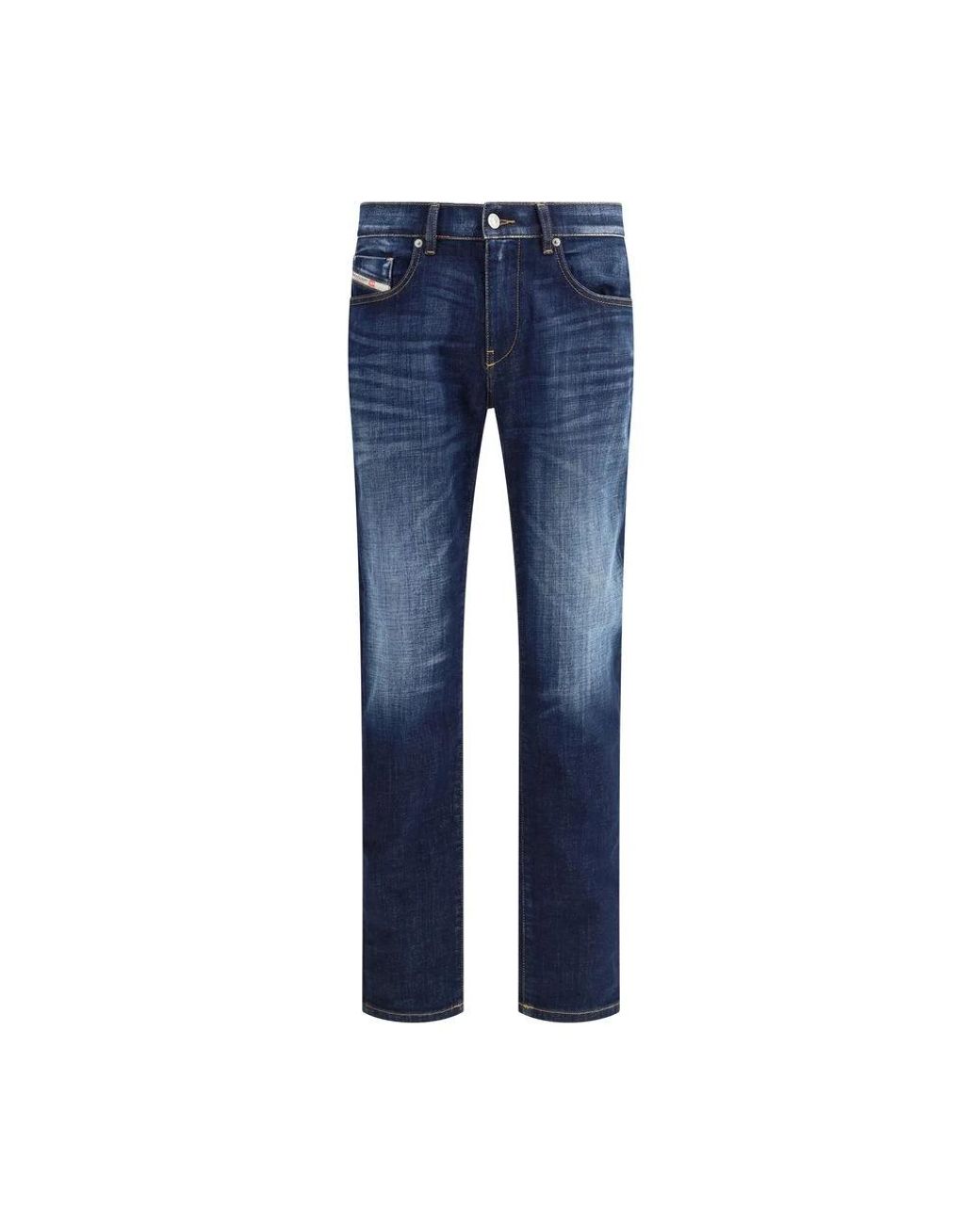 DIESEL Blue Slim-Fit Jeans for men