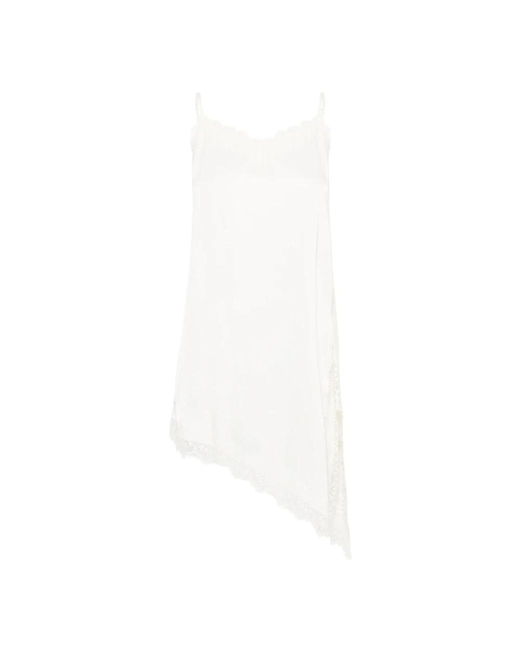 Kaffe Tops ,Wit ,Mouwloze Top in het White
