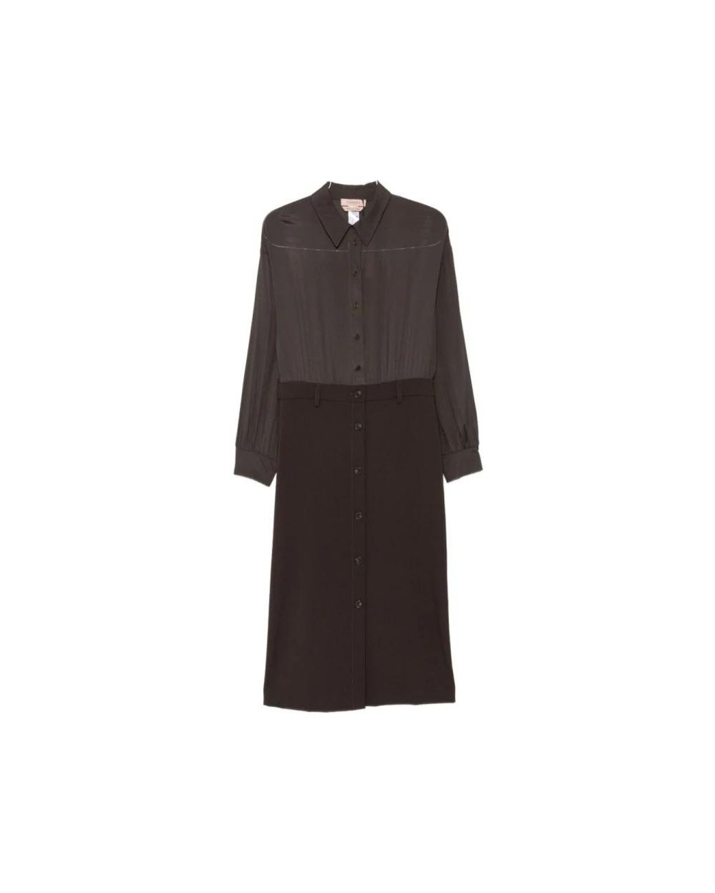 Twinset Black Shirt Dresses