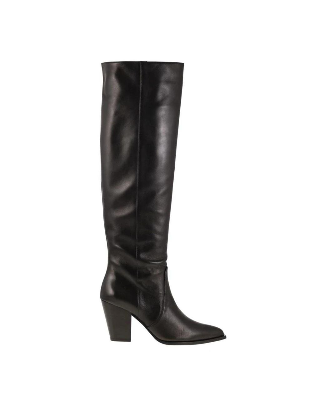 Stuart Weitzman Black Over-The-Knee Boots