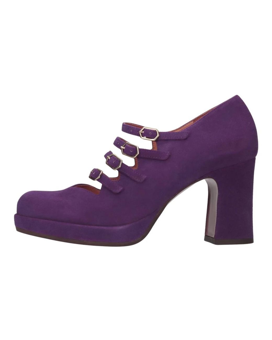 Chie Mihara Purple Mit Absatz