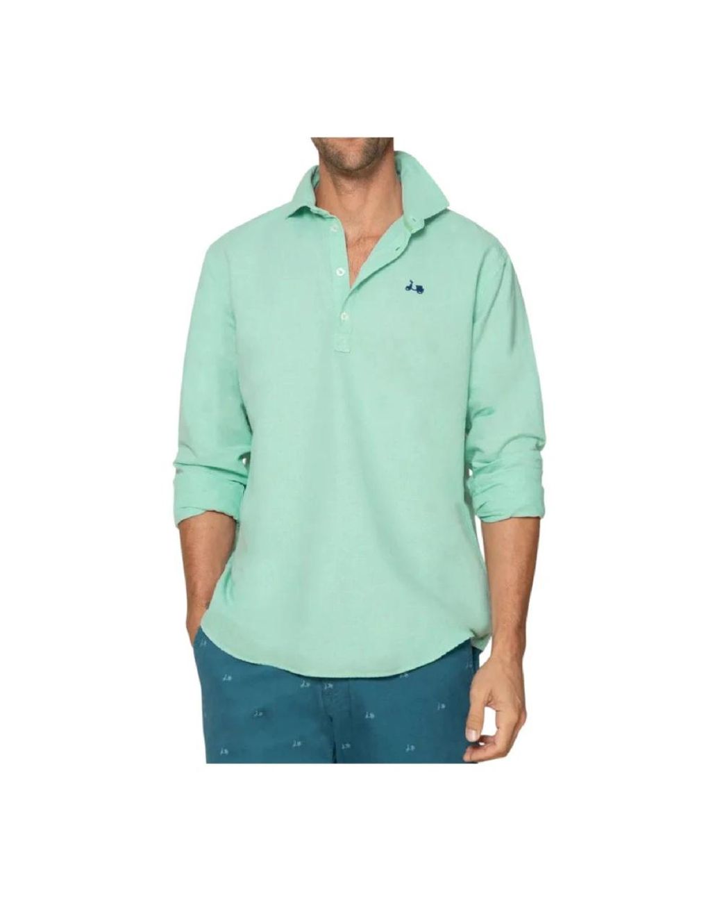 Scotta Overhemden ,Groen ,Casual Shirt in het Green voor heren