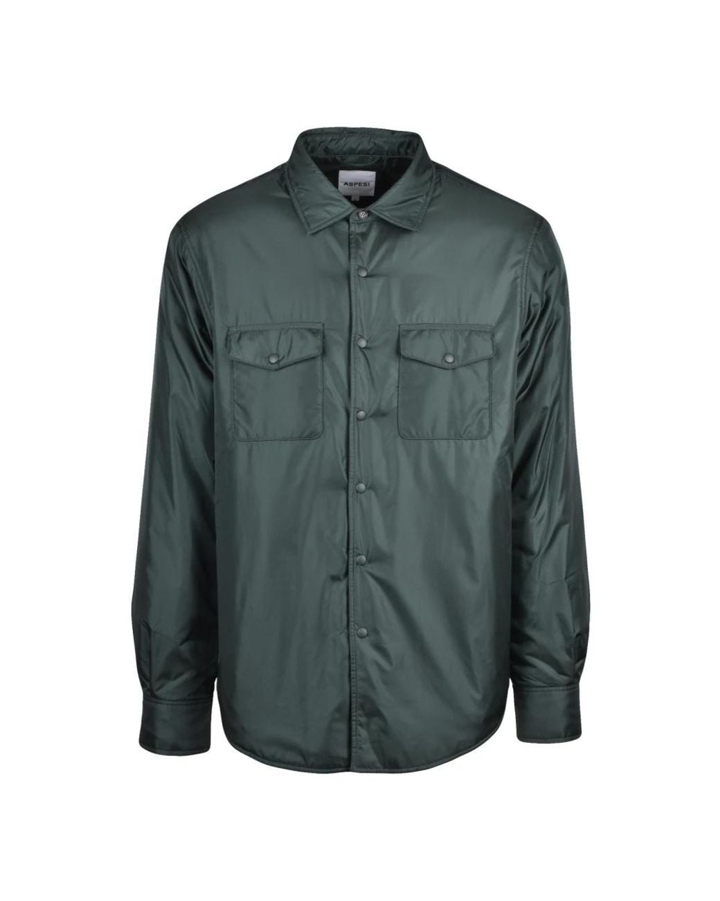 Aspesi Green Casual Shirts for men