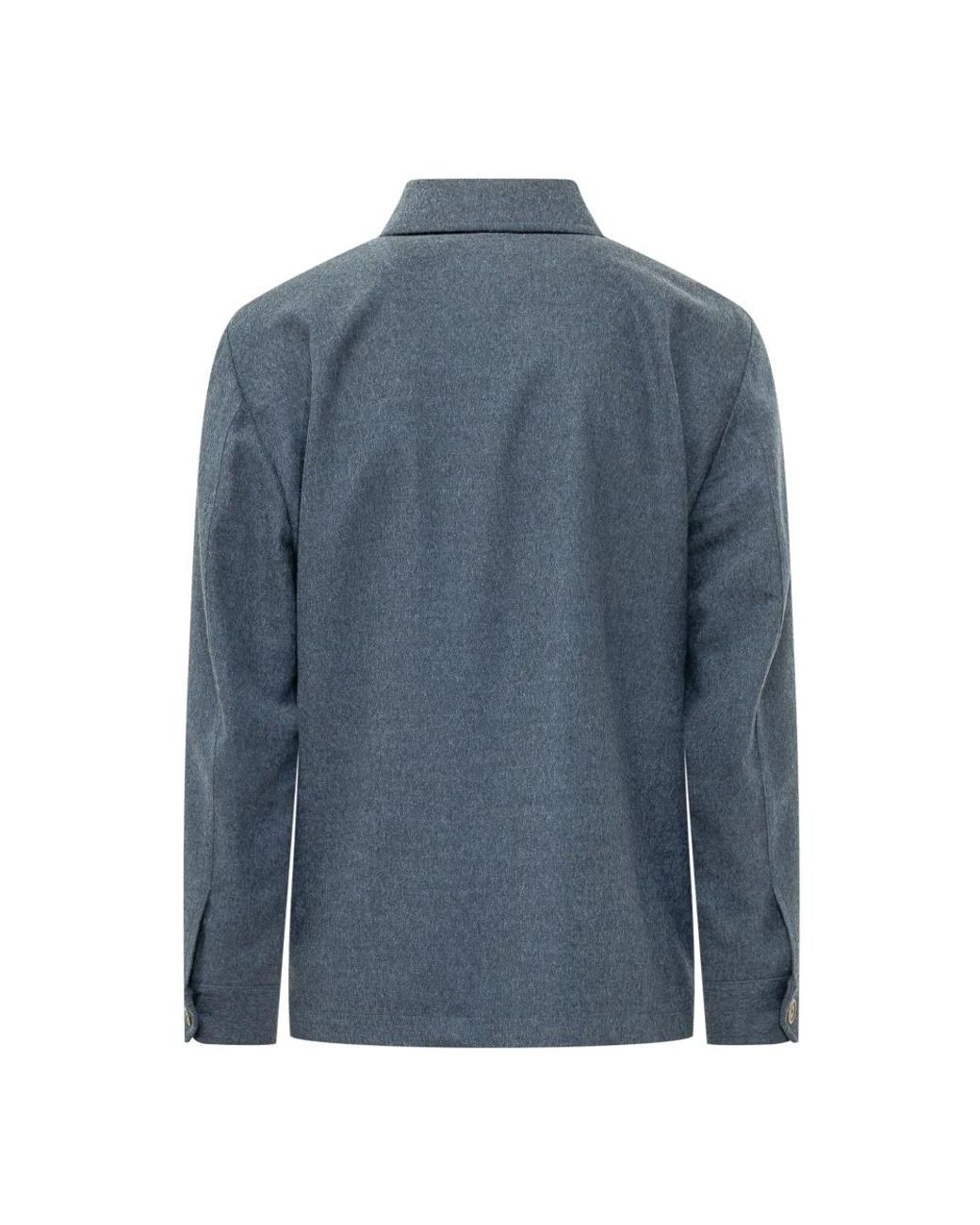Etro Blue Light Jackets for men