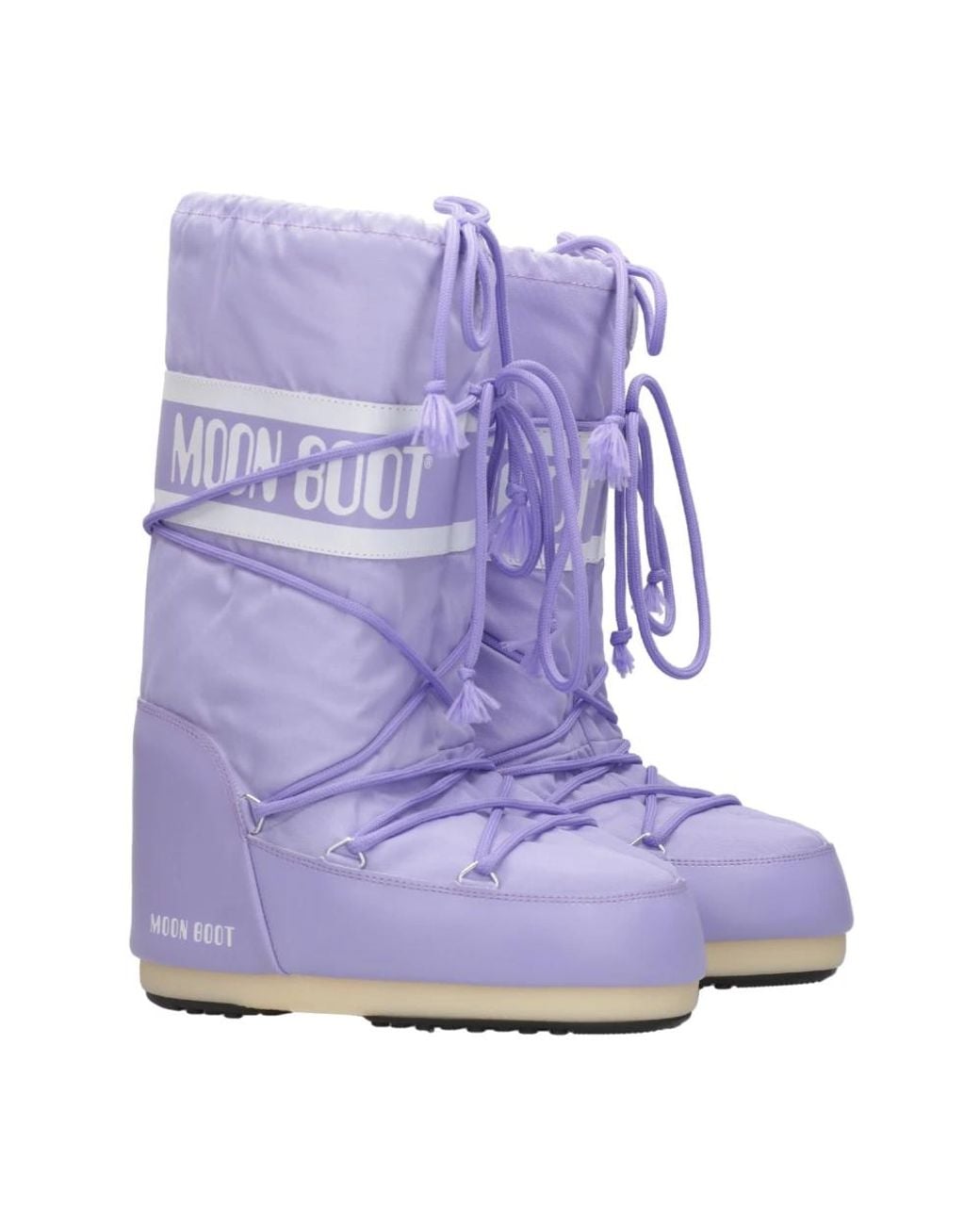 Moon Boot Purple Boots