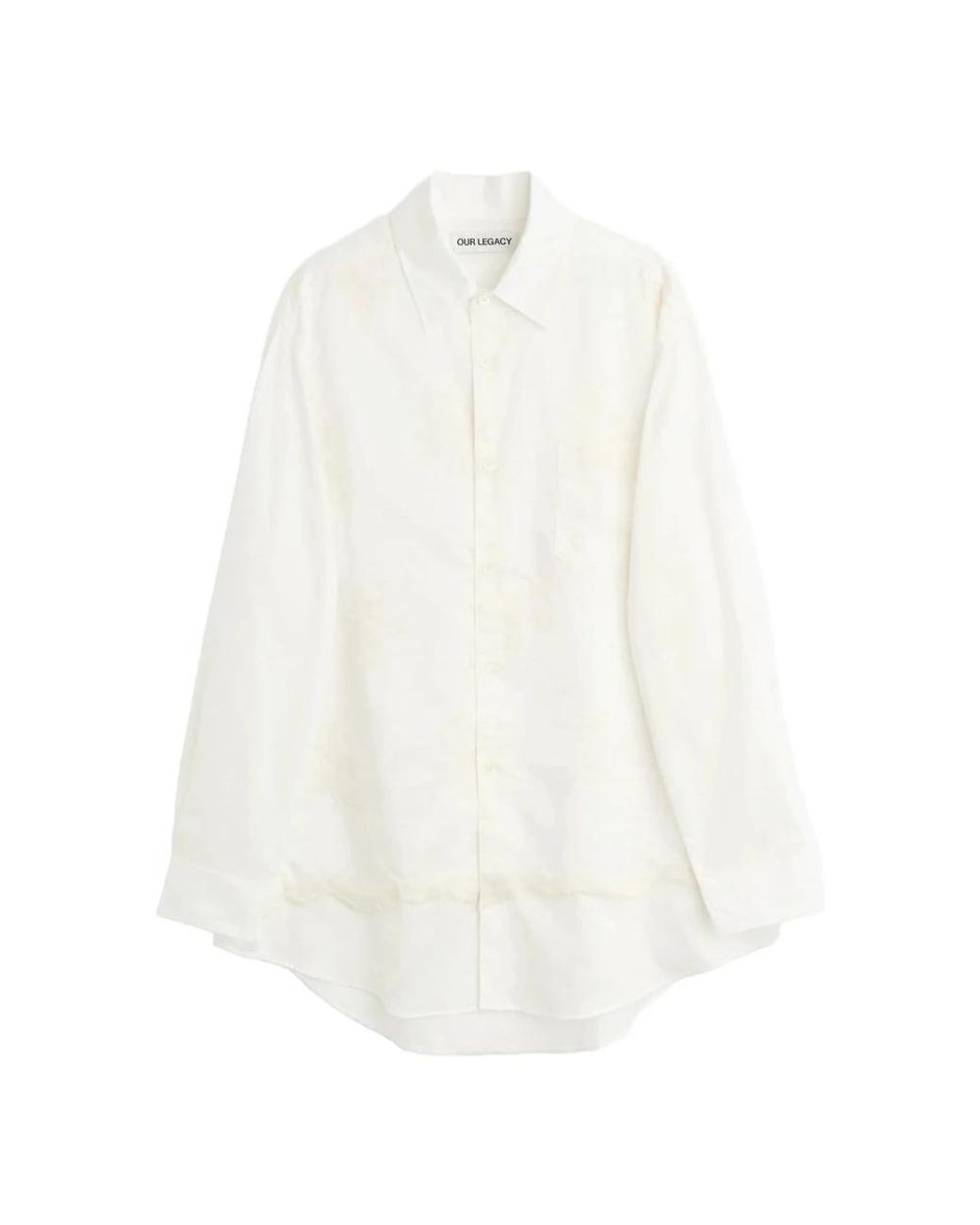 Our Legacy White Casual Shirts for men