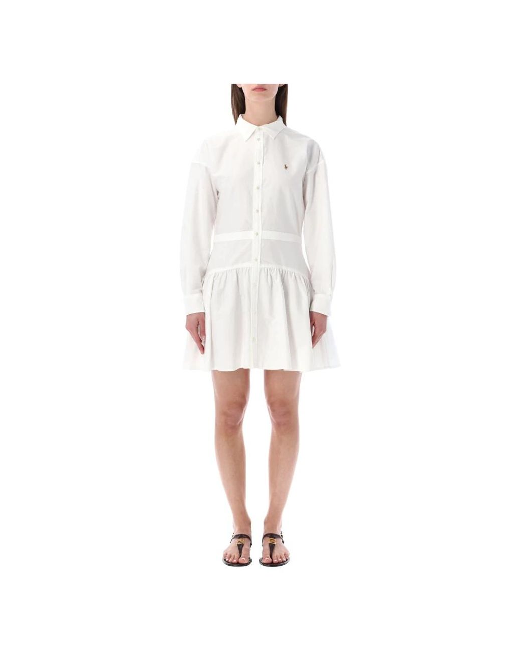 Polo Ralph Lauren White Shirt Dresses