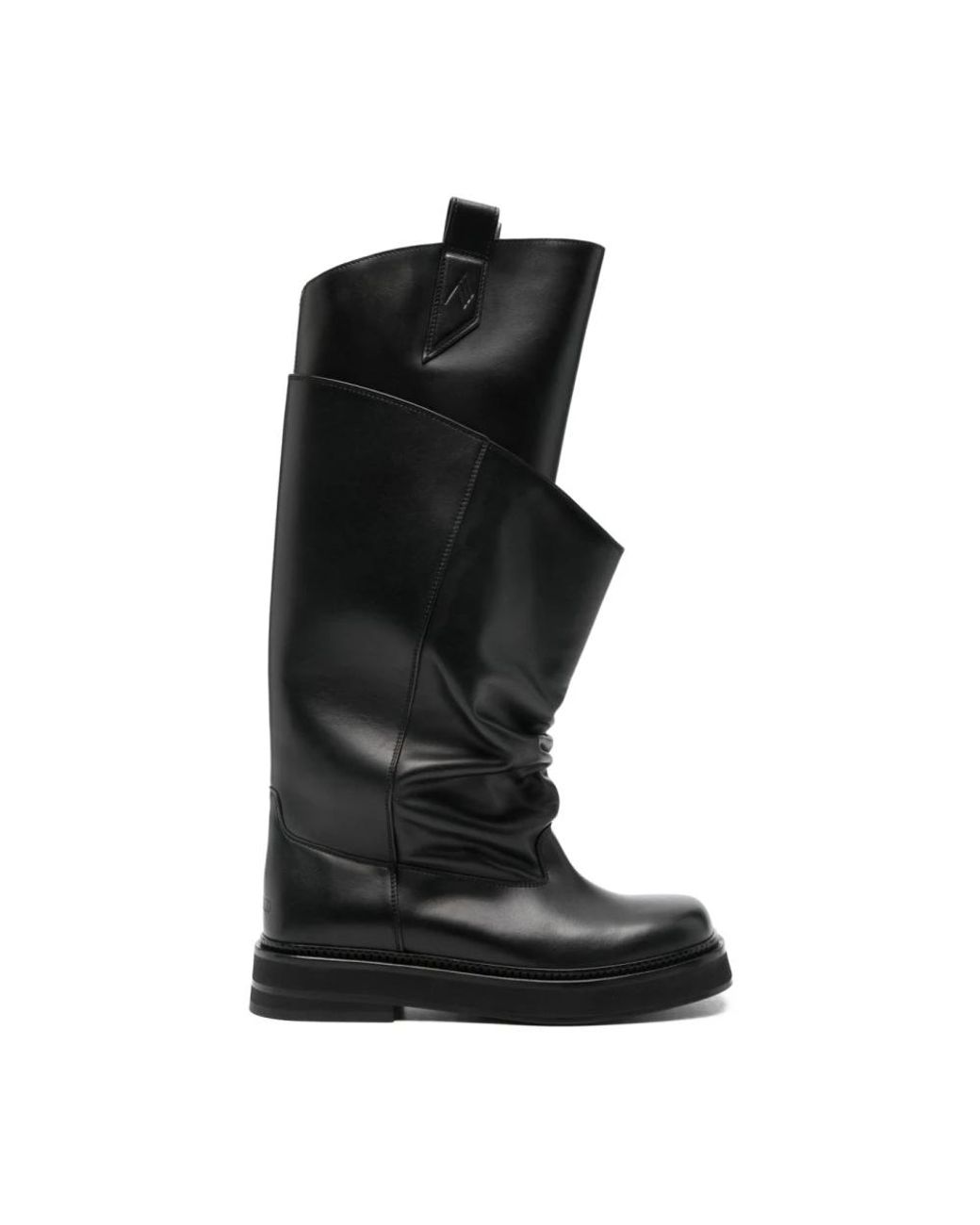 The Attico Black High Boots
