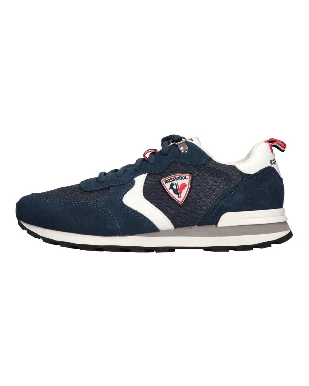 Rossignol Schoenen ,Blauw ,Suède Heritage Retro Sneakers in het Blue