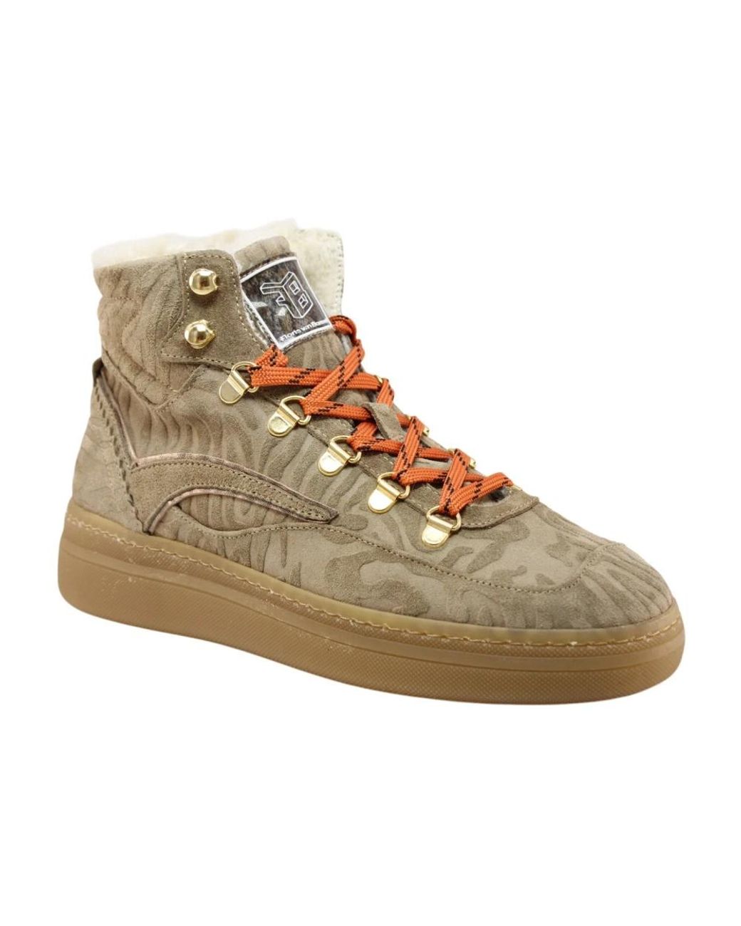 Floris Van Bommel Brown Sneakers