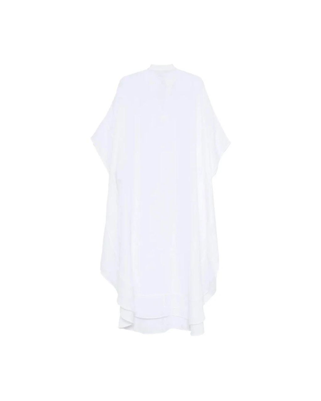 120% Lino White Maxi Dresses