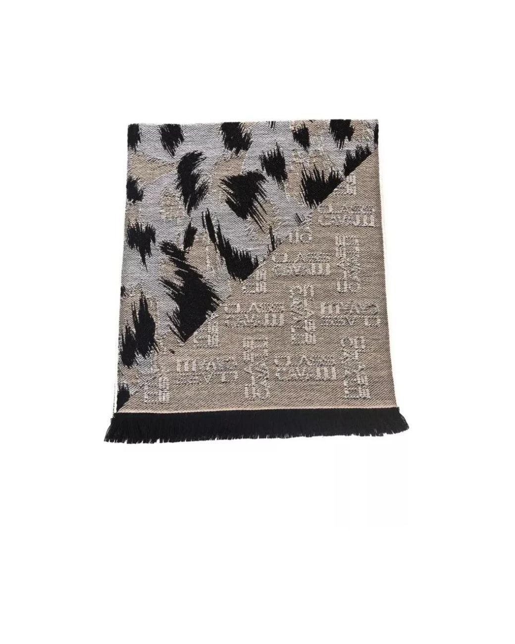 Roberto Cavalli Brown Winter Scarves for men