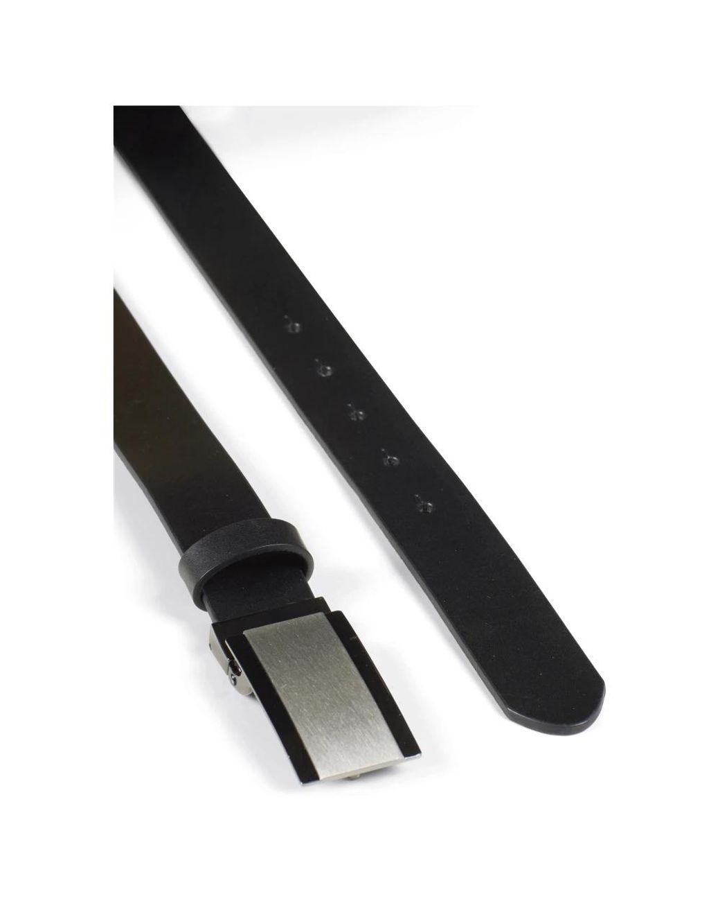 Howard London Accessoires ,Zwart ,Leer Edward Riem in het Black voor heren