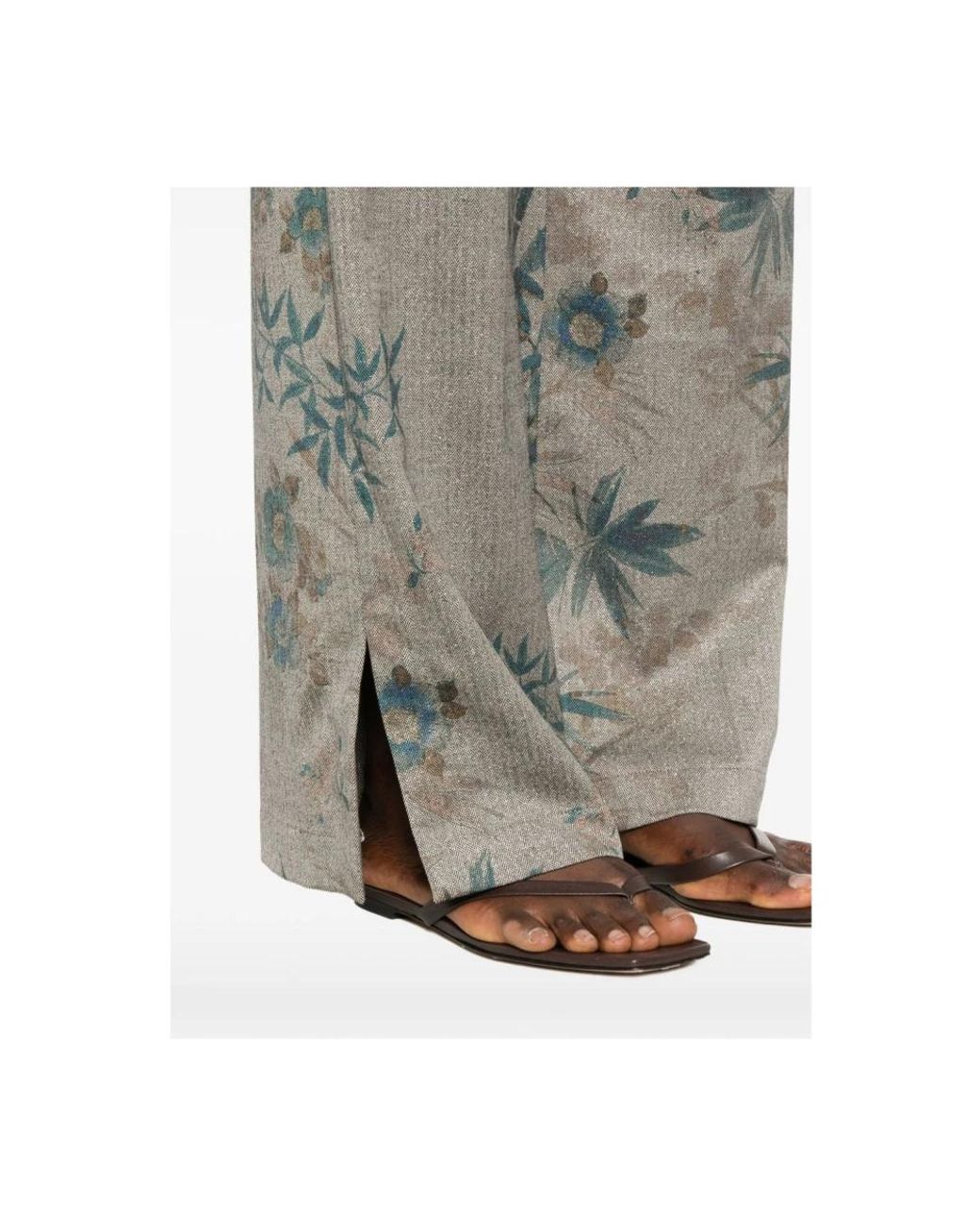 Forte_forte Gray Wide Trousers