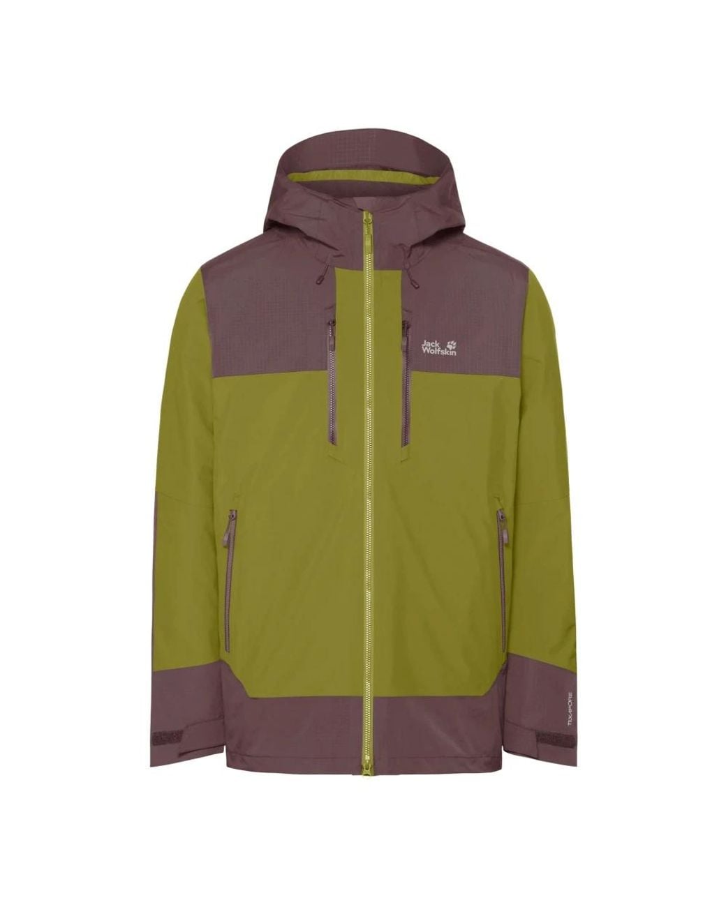 Rain Proof Jackets Jack Wolfskin de hombre de color Green