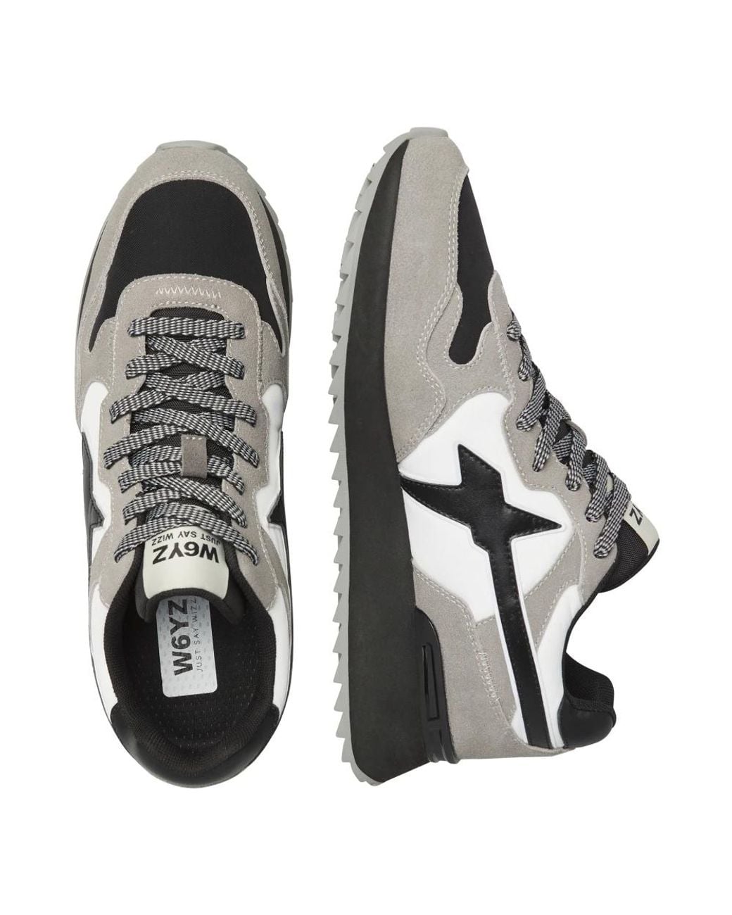 W6yz Black Sneakers for men