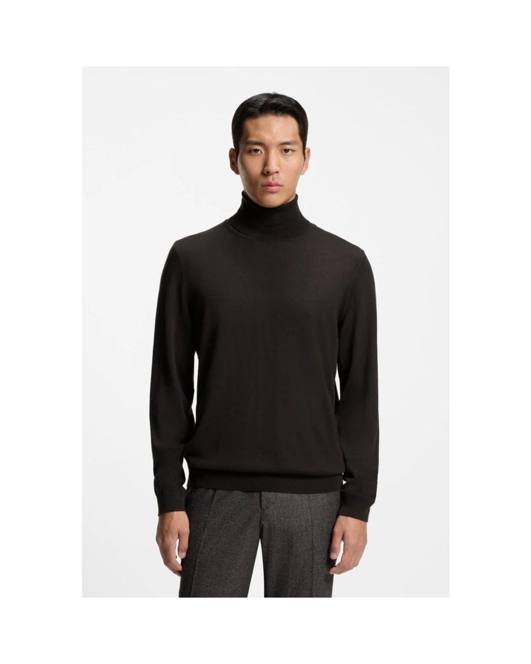 Boss Black Turtlenecks for men