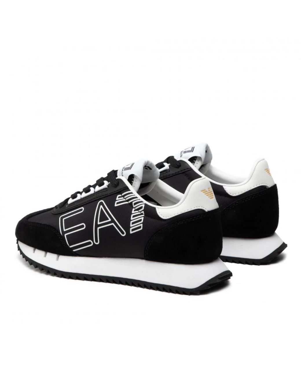 EA7 Black Sneakers for men
