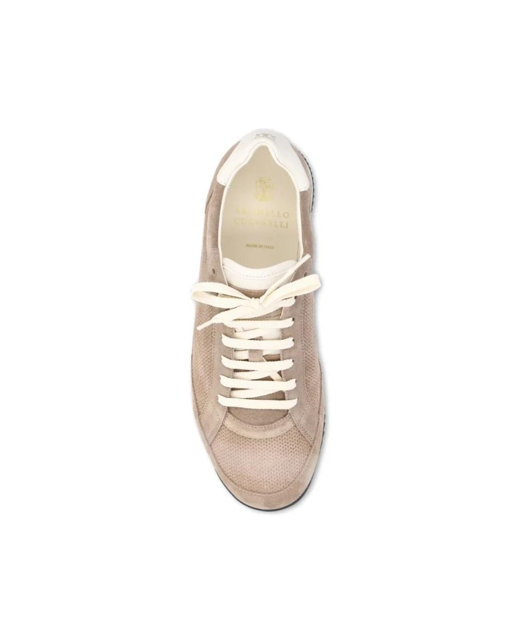 Brunello Cucinelli Natural Neutrals Trainers for men