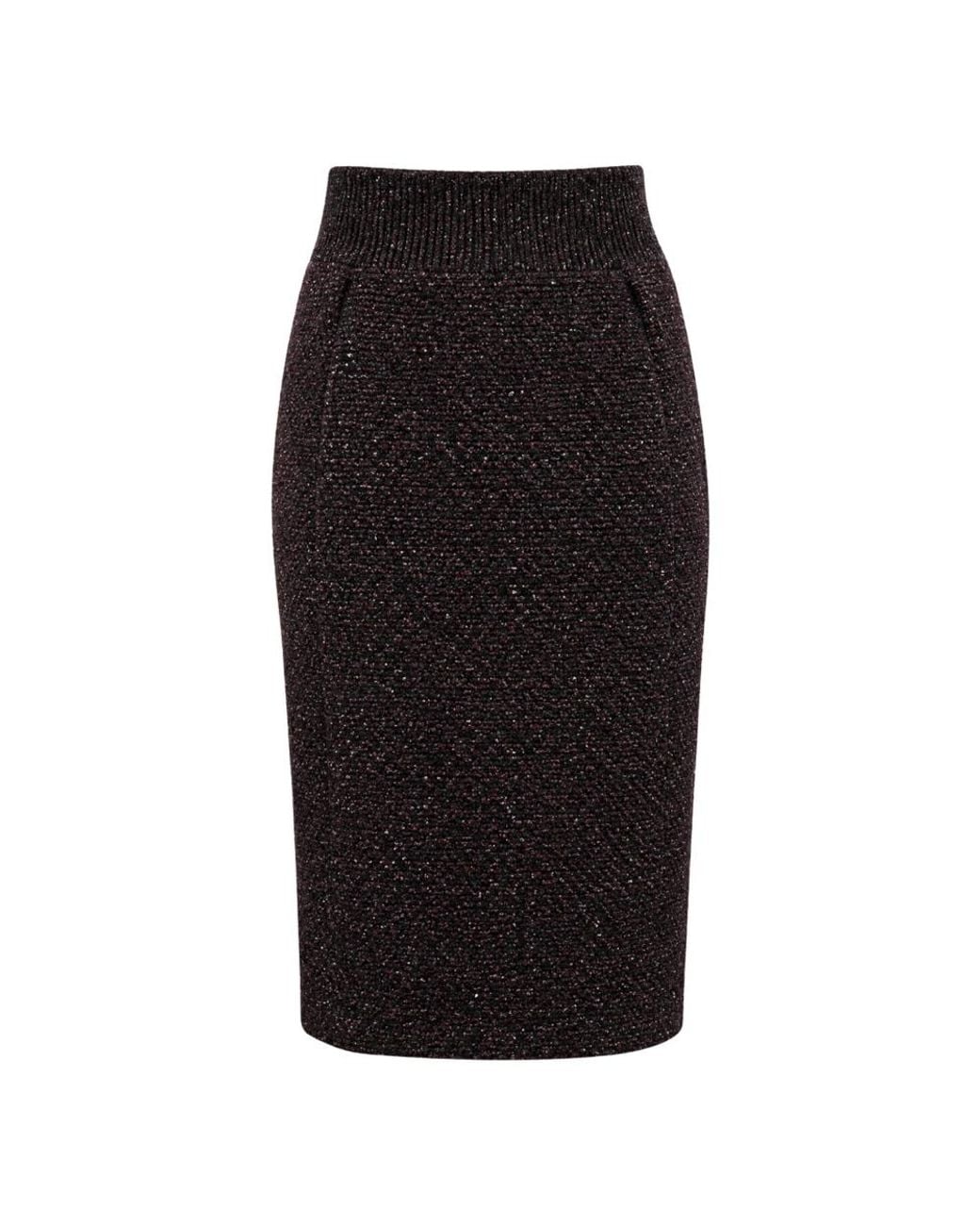 Midi Skirts Akep de color Brown